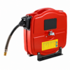 Red Industrial Hose Reel with Brass Fitting