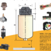 Filtri ummistuse indikaator CLI 01 3 Suruõhu trassifitrite lisad LF seeri filtritele