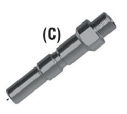 Pesutoru kiirühendus 1/4VK pistik (AR3)