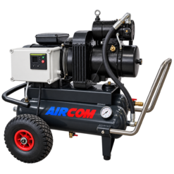 Lamellkompressor 3kW, 310l/min@10bar, maks 12bar