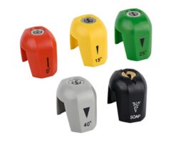 Hydrojet düüsikomplekt 5tk, suurus 0,90 ( 0°, 15°, 25°, 40° ja seep )