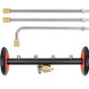 2in1 põrandapesu ja põhja altpesu seade - 280bar, 38cm, düüsid 013x4tk, 65° 2 Pohjapesu seade