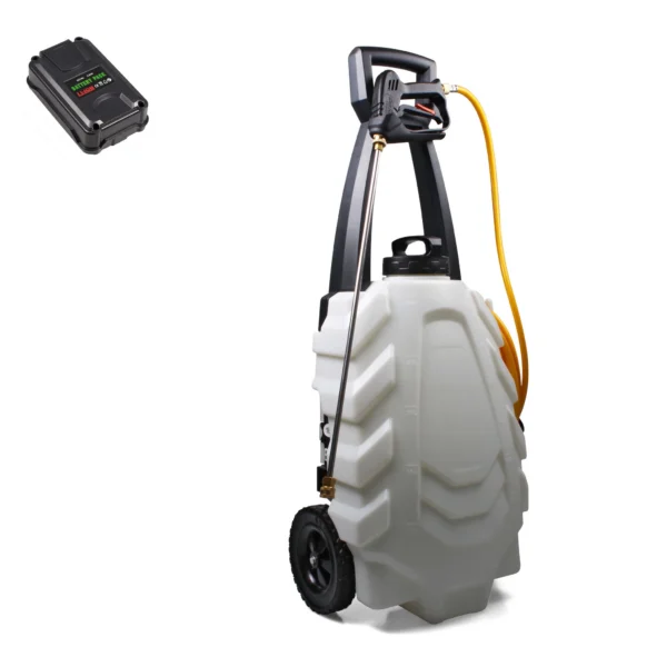 samourai electric sprayer 30l on trolley 1 batt