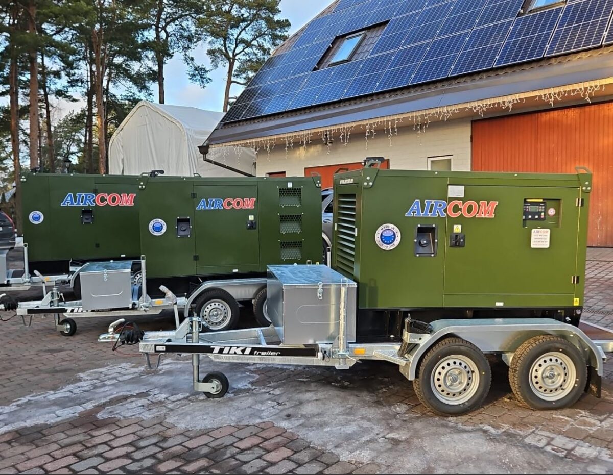 Generaator Haagisel Aircom