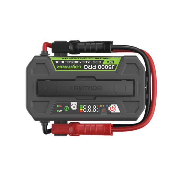Käivitusabi J5000 PRO 12V 5000A, 99,84Wh LOKITHOR LiFePO4, Akupank 1 Lokithor J5000 PRO eest